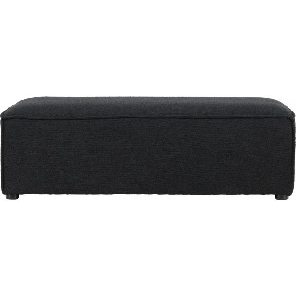 Gillholmen puff - Svart boucle Gillholmen puff - Svart boucle