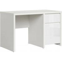 Caspian skrivebord 120 x 65 cm - Blank hvit