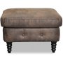Ashford chesterfield fotskammel - Brunt kolr