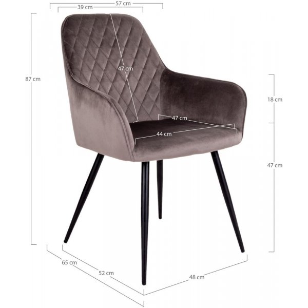 Harbo spisestol - Brun Harbo spisestol - Brun