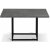 Sintorp spisebord, 120 cm - Svart/kalkstein marmorimitasjon + Mbelpleiesett for tekstiler