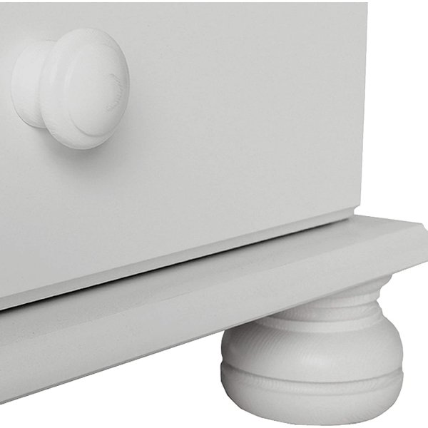 Richmond garderobeskap med 2 drer - Hvit