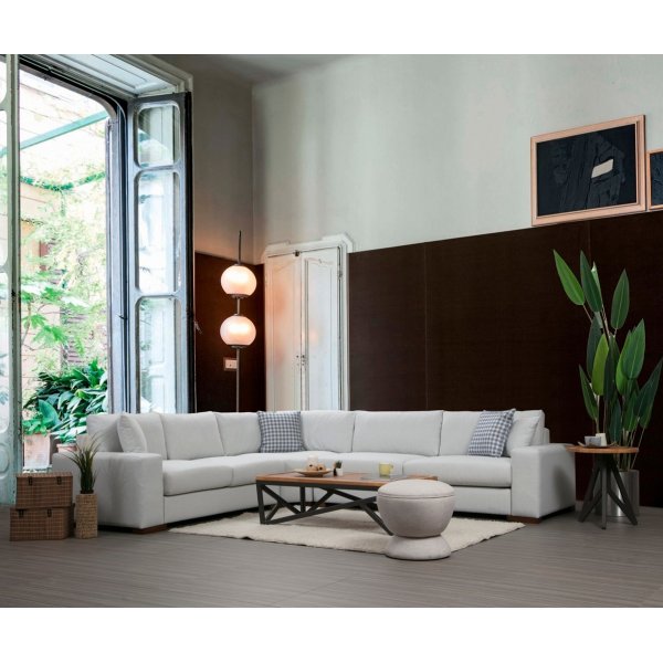 Lombardo hjørnesofa - Beige Lombardo hjørnesofa - Beige