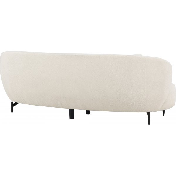 Luna 3-seters sofa - Sort/Hvit Luna 3-seters sofa - Sort/Hvit