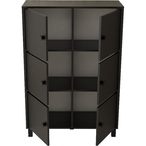 Vilamo skap 48 - Svart Vilamo skap 48 - Svart
