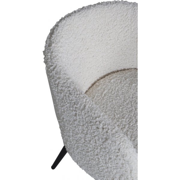 Lenestol Teddy - Offwhite + Flekkfjerner for møbler Lenestol Teddy - Offwhite + Flekkfjerner for møbler
