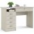 Function Plus skrivebord med 4 skuffer 109,3 x 48,5 cm - Jasmund