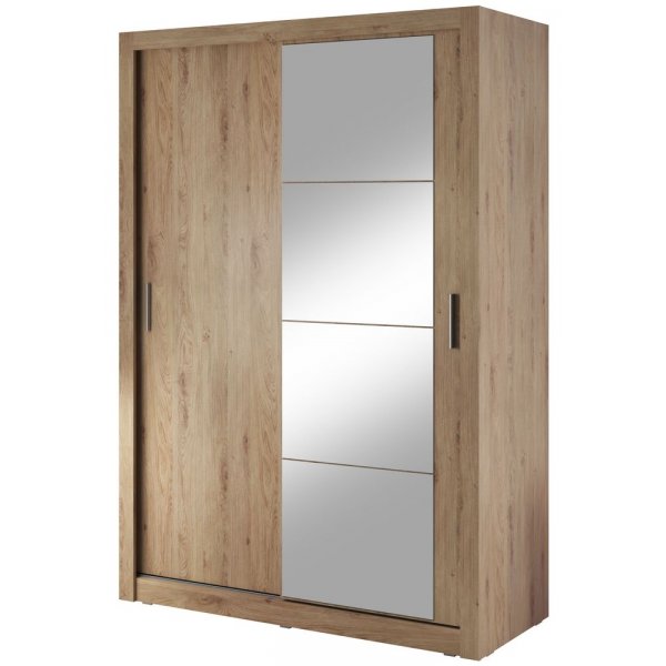 Mervyn garderobe 150 - Shetland eik