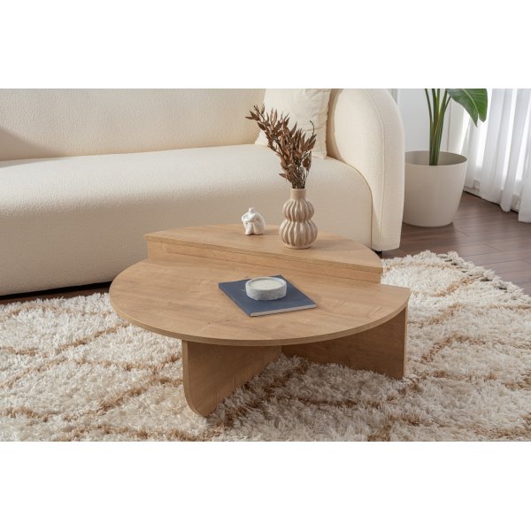 Orion salongbord 90 x 90 cm - Eik Orion salongbord 90 x 90 cm - Eik