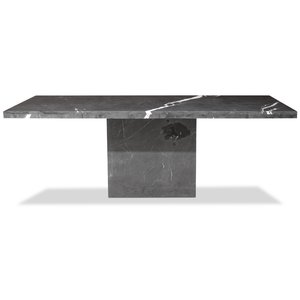Pegani spisebord i marmor - 215x110 cm