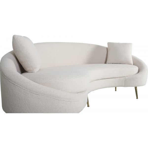 Sofa buet 255 cm beige