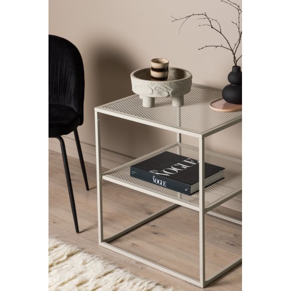 Netz sidebord 55 x 55 cm - Beige