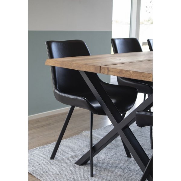 Drammen Spisestol - Svart