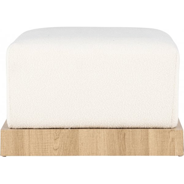 Eføy puff - Hvit boucle Eføy puff - Hvit boucle