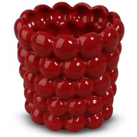 Krukke Big Bouble H16 cm - Rød Krukke Big Bouble H16 cm - Rød