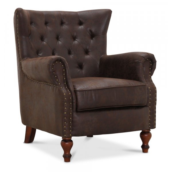 Löddeköpinge lenestol - Brun vintage Löddeköpinge lenestol - Brun vintage