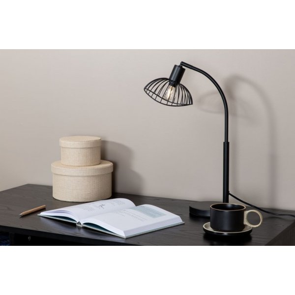 Nätthult bordlampe - Svart Nätthult bordlampe - Svart