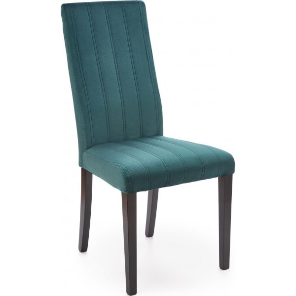 Stol Heather - Grønn fløyel & svart Stol Heather - Grønn fløyel & svart