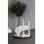 House Nordic vase 24 - Beige