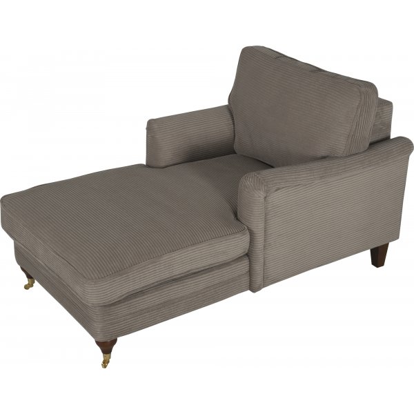 Sofa lenestol Howard mørk beige kordfløyel Sofa lenestol Howard mørk beige kordfløyel
