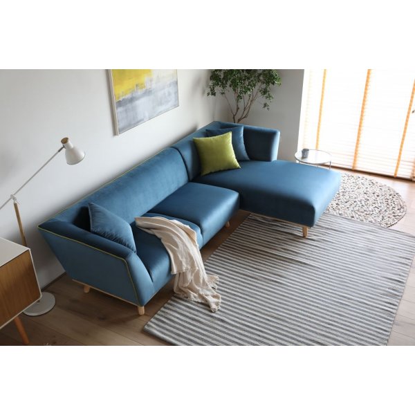 Hansa divansofa - Blå Hansa divansofa - Blå