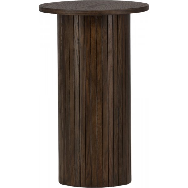 Bianca sidebord 40 cm - Semsket skinn