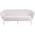 Musslan 3-seters sofa - Gr / krom + Mbelpleiesett for tekstiler