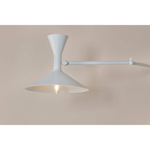 Strängnäs vegglampe - Hvit Strängnäs vegglampe - Hvit