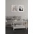 Madrid salongbord 81 x 81 cm - Hvit