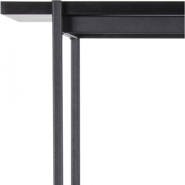 Angus bokhylle 172 cm - Sort