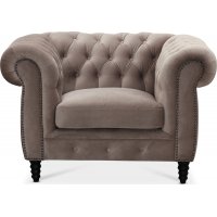 Chesterfield Cambridge Lenestol - Sand fløyel Chesterfield Cambridge Lenestol - Sand fløyel