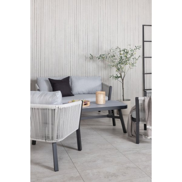 Virya sofagruppe - Sort/Grå Virya sofagruppe - Sort/Grå