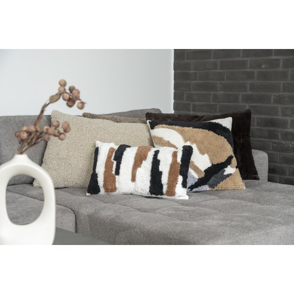 Sagres pute 30x50 cm - Brun/svart Sagres pute 30x50 cm - Brun/svart