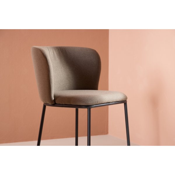 Edina spisestuestol - Brun/svart Edina spisestuestol - Brun/svart