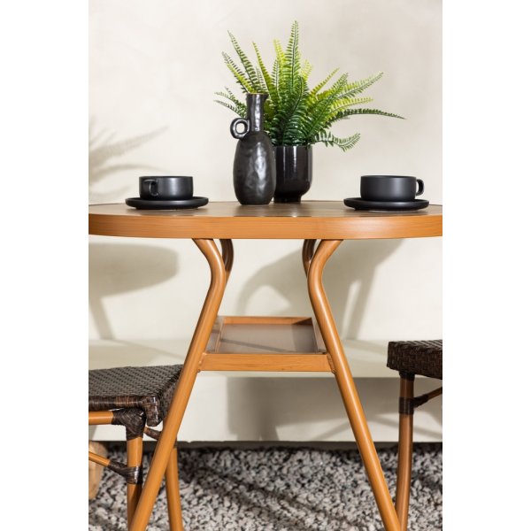 Abrantes kafégruppe - Brun Abrantes kafégruppe - Brun