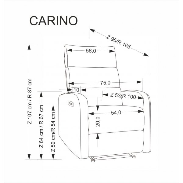 Elektrisk lenestol - Gr