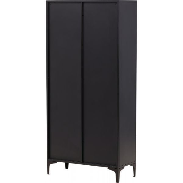 Alexander vitrineskap - Sort
