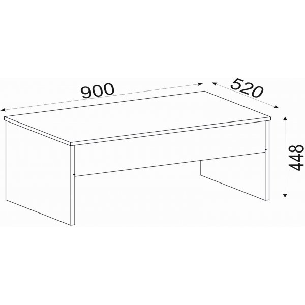 Akilli salongbord - Travertin Akilli salongbord - Travertin