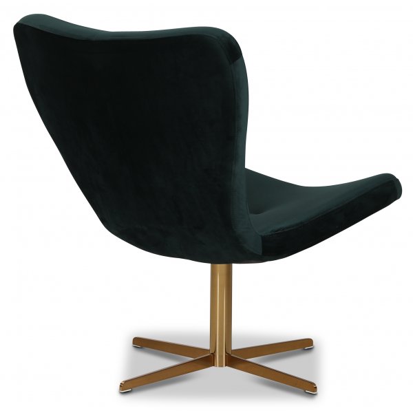 Spekeröd designer lenestol - Grønn (Fløyel) / Messing Spekeröd designer lenestol - Grønn (Fløyel) / Messing