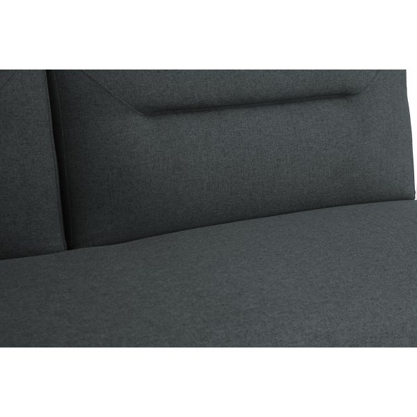 Sovesofa Kiruna - Mørkegrått stoff | 179 cm Sovesofa Kiruna - Mørkegrått stoff | 179 cm