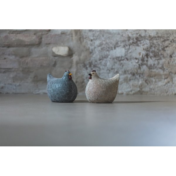 Hønedekor 20 x 15 x 17 cm - Sort Hønedekor 20 x 15 x 17 cm - Sort