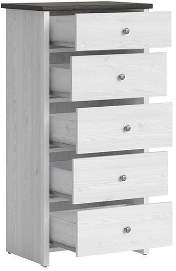 Salvador Byrå - Hvit/svart Salvador Byrå - Hvit/svart