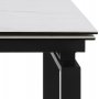 Huddersfield spisebord 120-200 cm - Hvit