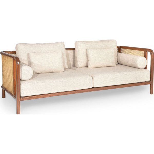 Peanut 4-seters sofa - Krem Peanut 4-seters sofa - Krem