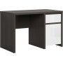 Kaspisk skrivebord 120 x 65 cm - Wenge/hvit
