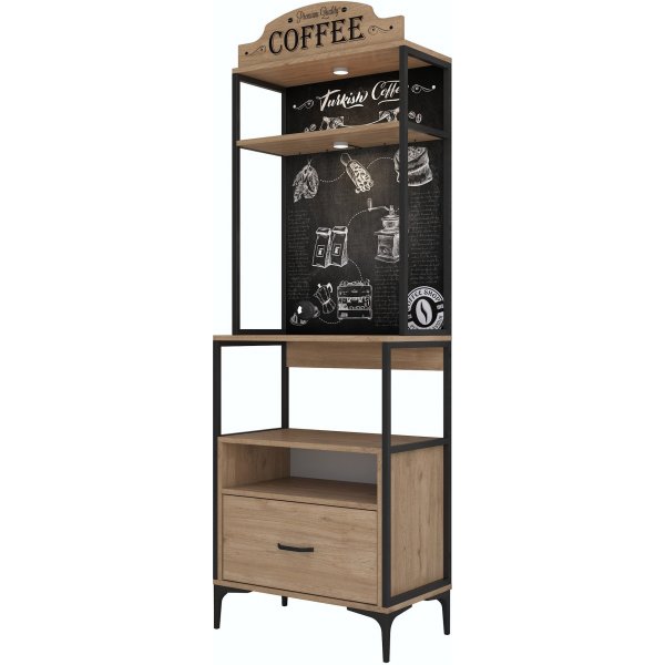 Jericho skap 154 - Valnøtt Jericho skap 154 - Valnøtt