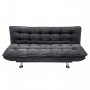 Sovesofa Skara - Mørkegrått stoff | 180 cm Sovesofa Skara - Mørkegrått stoff | 180 cm
