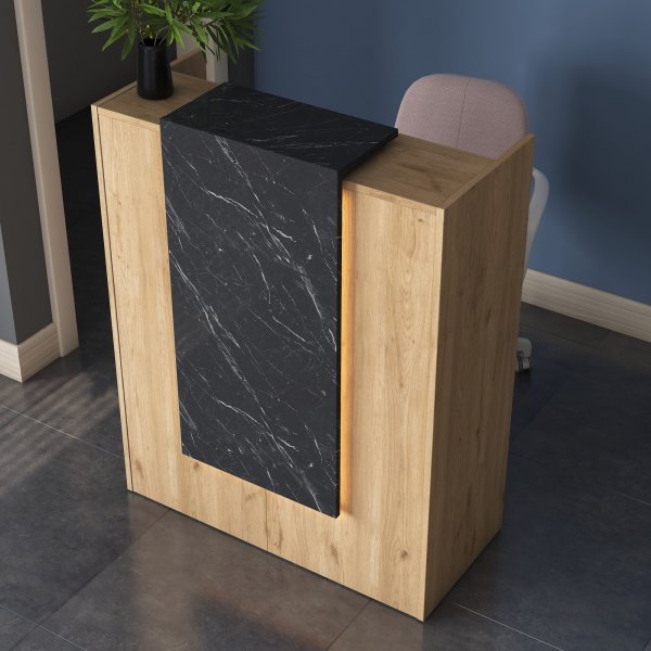 Idora resepsjon - Valn�tt/marmor