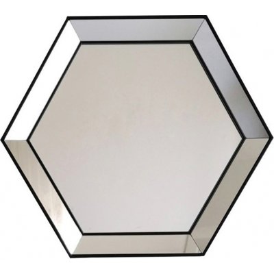 Alcantra speil 70 cm - Sølv