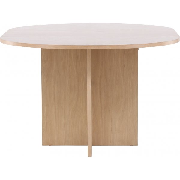 Strada spisebord 120-170 x 120 cm - Whitewash Strada spisebord 120-170 x 120 cm - Whitewash